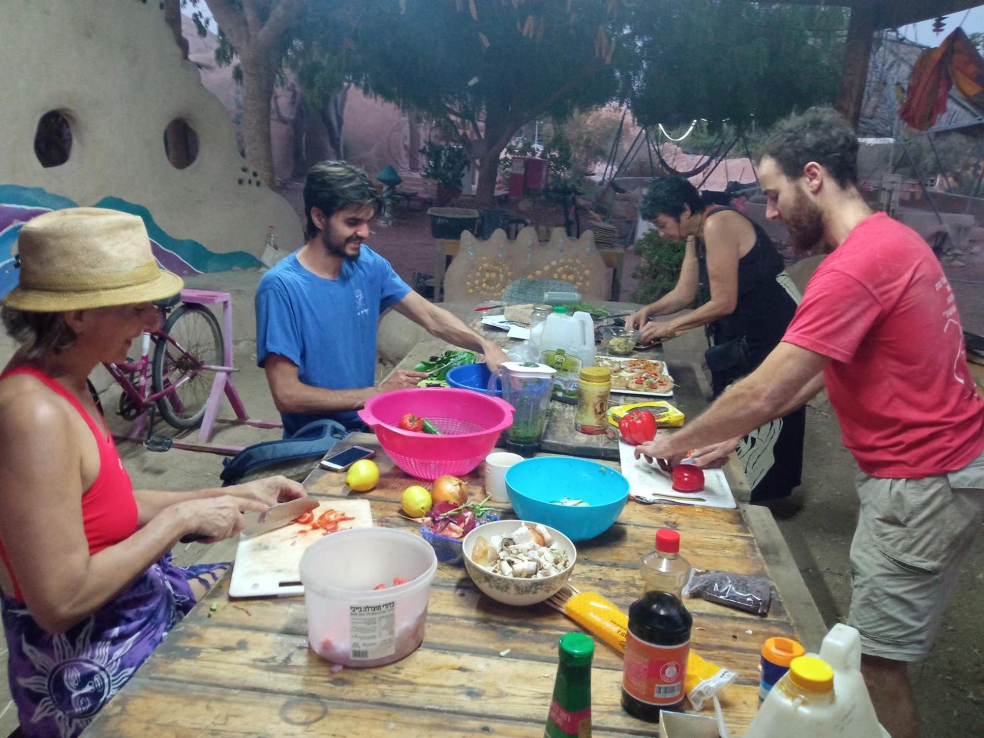 Hotel Kibbutz Lotan Eco-Campus Zewnętrze zdjęcie
